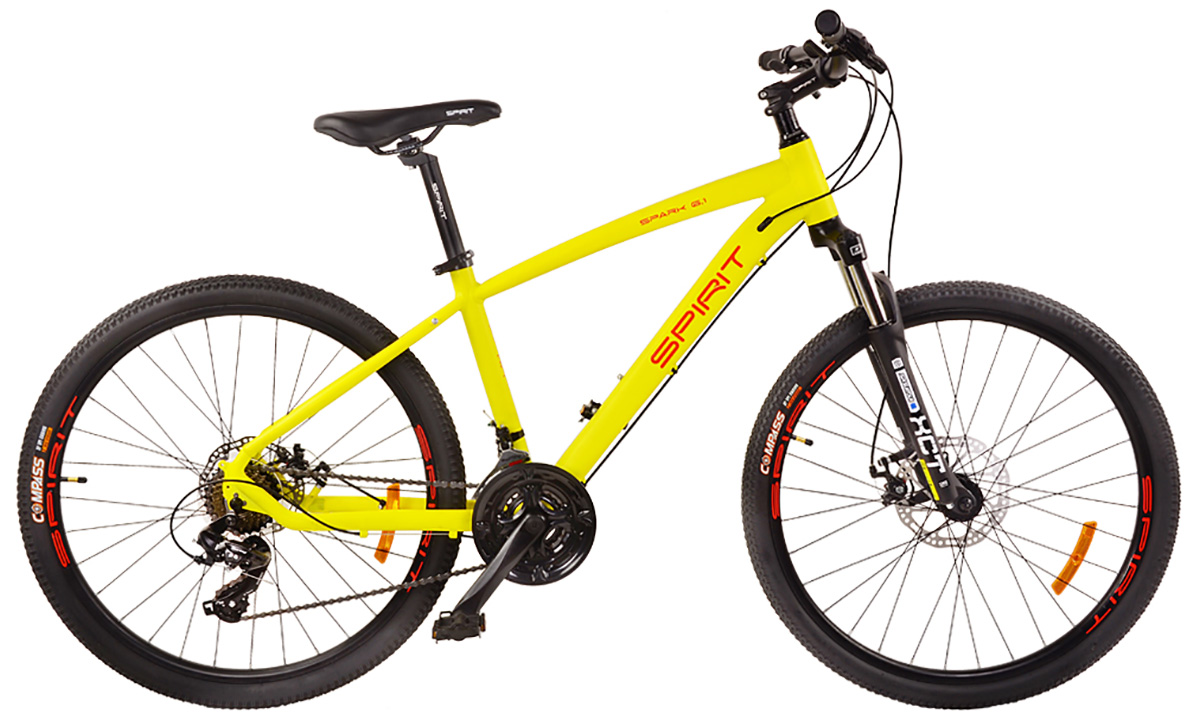 Фотографія Велосипед Spirit Spark 6.1 26" 2021, розмір S, жовтий